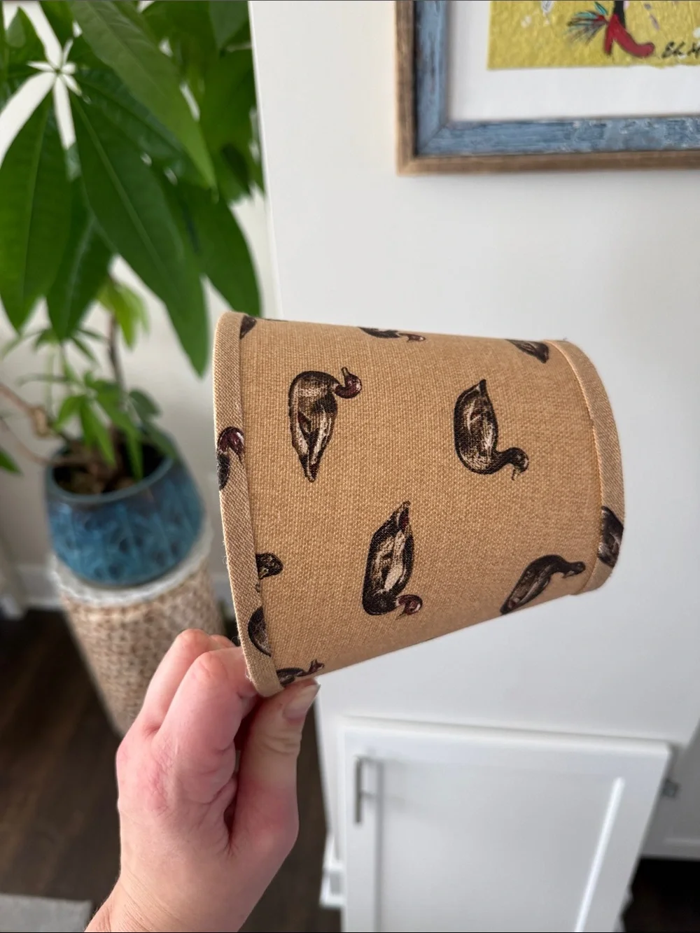 N/A tan linen